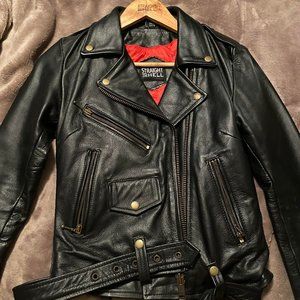 Straight To Hell  Commando Leather Jacket